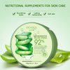 BIOAQUA 92% Aloe Vera Extracts Hydrating Acne Spot Removing Face Night Cream Replenishment Soothing Long lasting Gel 3x220g 22.3 fl.oz