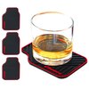 Triple Gifffted Silicone Drink Coasters, Funny Gag Novelry Gifts Ideas for Him,Car Enthusiasts Lovers,Mechanic Guy Man Cave Garage,Brother,Son,Dad,Birthday Christmas,Stocking Stuffer,Dirty Santa