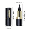Go Ho 2 PCS Black Gel Eyeliner Stick,Waterproof Eye Liner Pen,Cat Eye Black Smokey Eyeshadow,Smooth Black Eyeliner Pencils Eye Black Face Paint Stick Halloween Makeup Set