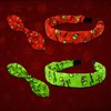 INLOLLY 2PCS Griench Headband Christmas Headband, Two Style Geinch Bows Hair Accessories Suit for Christmas Costume, Christmas Accessories Christmas Party Favors 2024
