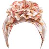 TouchUps Hair Bun Cap Hair Protection Head Wrap Hairbun Cap Wrap African Turban Pattern Headwrap Headscarf Off-White