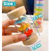 Oneshow Rain Sticks for Kids,Wooden Rainmaker Montessori Toys for Baby 6-12 Months,Baby Rattle Sensory Development Toys,Musical Instruments Toys for 1 Year Old Toddler Kids,Rain Maker Toy Baby 2 Pack
