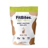 FitBites Boba Tea Protein 100% Whey Protein Powder Isolate (Milk Tea), Natural Energy Coffee Replacement, Sugar Free, Gluten Free, Lactose Free, Soy free, Real Ingredients, 5.9g BCAAs