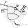 Stainless Steel Paddle Attachment for KitchenAid Mixer, As KitchenAid Paddle Attachment for 4.5-5Qt Tilt Head KitchenAid Mixer Design, Pasta-Pastries-Bread Dough by COFUN