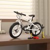 Foldable 1:6 Bicycle Building Blocks Set for Boys 6-10, Compatible with Lego Technic Motorcycle, Mountain Bike Building Kit STEM Educational Dirt Bike Stunt Bike Building Toys Gift for Kids (246 PCS)