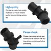 Radiator Upper Hose Connector Pipe Adapter Fits for 2009 2010 2011 2012 Toyota Rav4 Replaces 16571-0V020 165710V020 16057-36011 1605736011