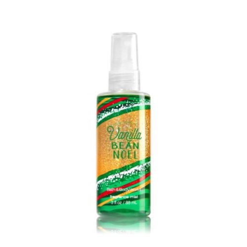 Vanilla Bean Noel 2015 Edition Travel Size Fragrance Mist 3 Ounce / 88 mL by Bath and Body Works