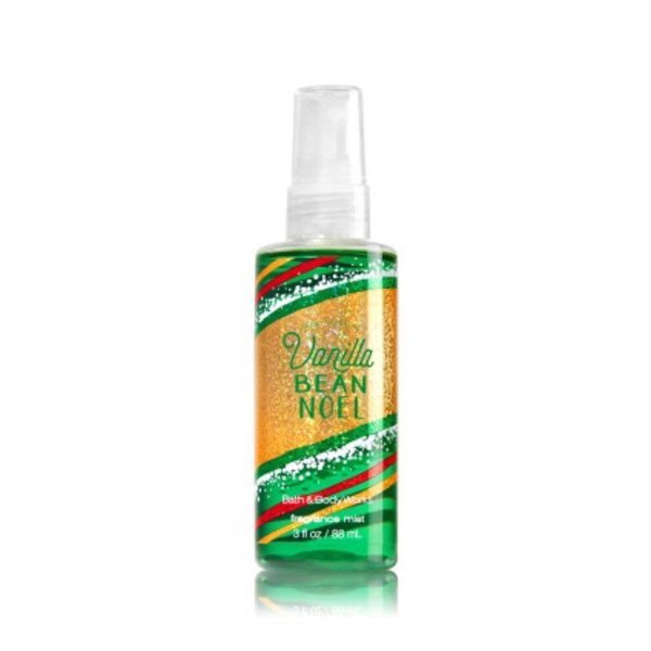 Vanilla Bean Noel 2015 Edition Travel Size Fragrance Mist 3 Ounce / 88 mL by Bath and Body Works