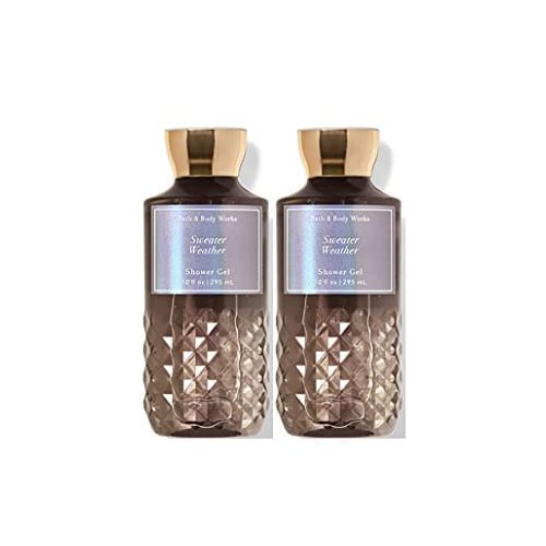 Bath and Body Works Sweater Weather Shower Gel 10 Oz 2 Pack (Sweater Weather)