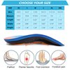 Orthotics Inserts 3/4 Length, Arch Support Insoles for Women and Men, Shoe Insoles for Plantar Fasciitis, Flat Feet, Over-Pronation, High Arch Support Relief Heel Spur Pain