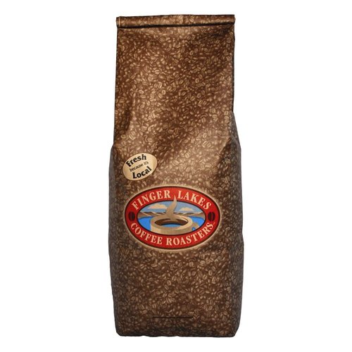 Finger Lakes Coffee Roasters, French Vanilla Decaf Coffee, Ground, 16-ounce bags (pack of two)