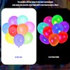 100 Pcs UV Neon Balloons, Neon Glow Party Balloons UV Black Light Balloons Glow in the Dark for Birthday Decorations Wedding Glow Party Supplies Blacklight Reactive Fluorescent Balloons