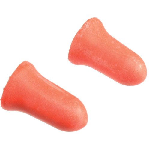 Howard Leight by Honeywell Maximum Disposable Earplugs Box, 200 Pair,Orange