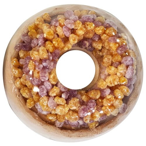 Penn-Plax Donut Mineral Blocks for Small Animals – Great Source of Calcium – Perfect for Hamsters, Gerbils, Gunina Pigs, Ferrets, Rabbits, Mice and More – 2 Pieces
