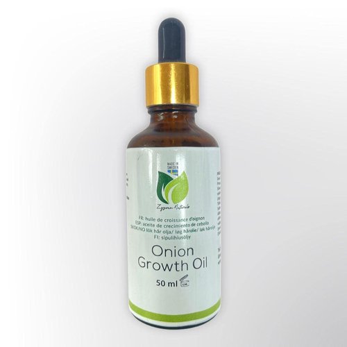 Zyzven Naturals Onion Regrowth Organic Hair Oil 50ml, Mineral Oil Free, Sulphate &Paraben Free
