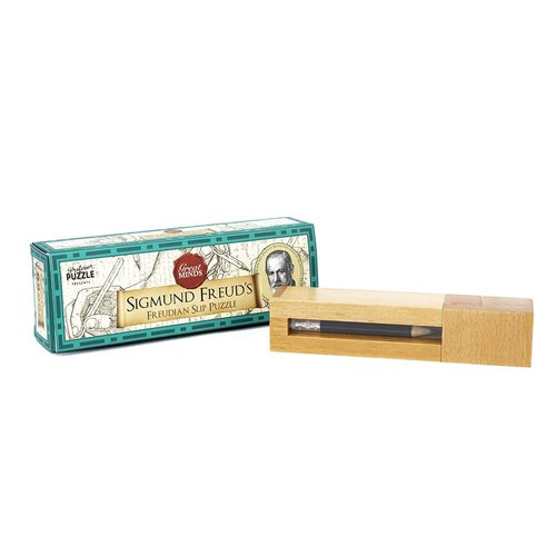 The Freudian Slip Puzzle Brain Teaser Puzzle - Part of the Great Minds collection of 3D Wooden Puzzles / Brain Teasers by Professor Puzzle