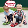 7 Inch Race Toy Cars for Toddler Boys Girls Friction Powered Push and Go Trucks Car Toys for Kids Ages 3 4 5 6 Year Old Birthday Gifts Christmas Stocking Stuffers