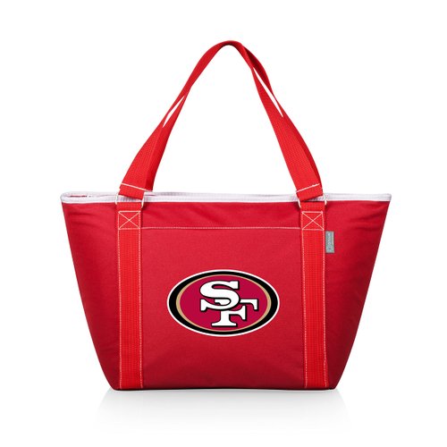 PICNIC TIME Red San Francisco 49ers Topanga Cooler Tote