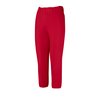 Mizuno Adult Women's Belted Low Rise Fastpitch Softball Pant, Red, Medium