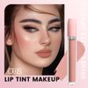 BINGBRUSH Super Stay Matte Longwear No-Budge Liquid Lipstick Makeup,Highly Pigmented Color and Instant Shine, Cheeky, Soft Matte Lip Cream Lightweight Lipgloss (01#&02#, Pack of 2)