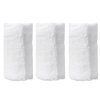 Sterile Krinkle Kerlix Type Gauze Bandage Rolls [Pack of 5] Highly Absorbent Fluff 100% Cotton Bandages Roll 4.5"x4.1yds 6-Ply - Individually Wrapped Mesh Gauzes + 1 Roll of Vakly Medical Tape
