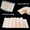 Tattoo Practice Skins with Transfer Paper, 6PCS Blank Tattoo Practice Skins &15PCS Tattoo Stencil Paper, 21PCS Soft Tattoo Fake Skin and Tattoo Tracing Paper Kit for Double Sided Tattoo Skin Practice
