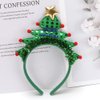 Ankelesz Christmas Headbands Xmas Tree Headband Christmas Xmas Head Topper for Women Gifts Christmas Party Favors