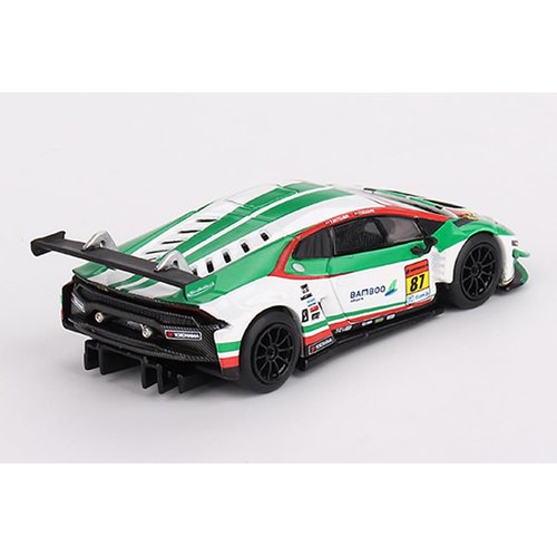 Lambo Huracan GT3 EVO #87 Kosuke Matsuura - Natsu Sakaguchi Bamboo Airways - JLOC Super GT Series (2022) Limited Edition 1/64 Diecast Model Car by True Scale Miniatures MGT00571