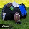 Champion Sports Football Kicking Tee for Kickoff Practice, 1” Black - Ball Holder Tees for Footballs - Kicking Block and Accessories for Adults, Kids, Coaches