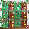 Superbowl Football Party Decorations Foil Fringe Curtains, 2 Pack 3.3x6.6ft Green Brown Tinsel Backdrop Super Bowl Sunday Night Football Game Day Photo Booth Backdrops Superbowl Party Decorations