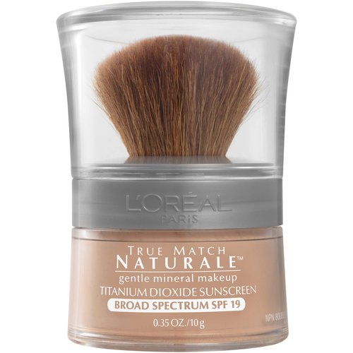 L'Oreal Paris True Match Mineral Loose Powder Foundation Light Ivory, 0.35 Ounce
