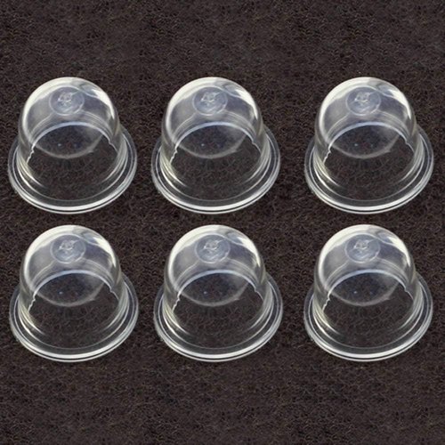 Hipa 6 Pack 561635001 Primer Bulb Pump for Ryobi Weedeater Homelite Carburetor String Trimmer Brush Cutter Backpack Blower Replace Zama 0057003 0057004 Echo 12538108660