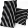Manarty Black Craft Glue Gun Sticks, 0.43" Dia x 8" Long Full Size Hot Melt Glue Sticks for Fabric Adhesive Glue Sticks for DIY, Decoration, Car Dent Repair, Gluing Project, Wax Seal Stamp, 24 PCS