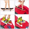 Finger Skateboards, MOMSIV Mini Finger Toy Skateboard Park Ramp Kit Fingerboard Half Pipe Ultimate Parks Training Props Accessories for Kids Adult (Style E)