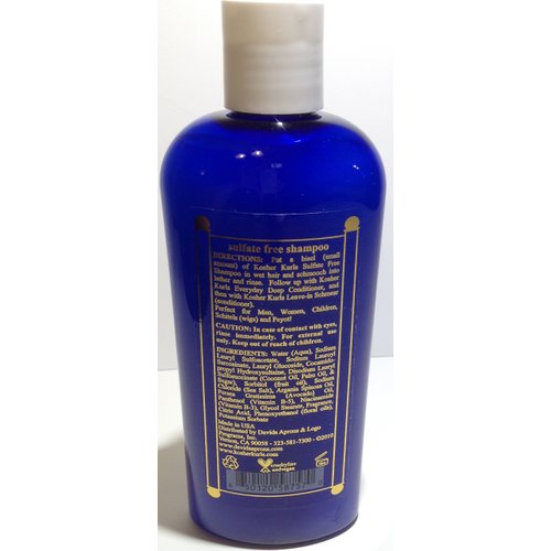 Kosher Kurls Sulfate Free Shampoo