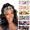 DRESHOW 6 Pack Women Headband Boho Floal Style Criss Cross Head Wrap Elastic Hair Accessories