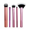 Real Techniques Artist Essentials Makeup Brush Set, For Foundation, Blush, Highlighter, Eyeshadow, & Liner, Professional Makeup Tools, Synthetic Bristles, Vegan & Cruelty-Free, 5 Piece Set