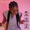 Sensationnel X-pression prestretched braiding hair - 2x xpression 48 inch all kanekalon flame retardant synthetic braid in hair extensions - 2X 48 Inch (3 pack, 2)