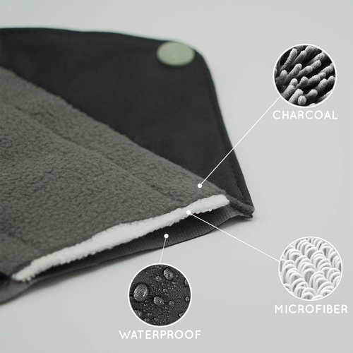 Reusable Sanitary Pads with Discreet Pouch | Mix Pack | Cloth Menstrual Pads | Reusable Feminine Pads | Cloth Panty Liners | Washable Pads Menstrual | Zero Waste Reusable Period Pads | Bambaw