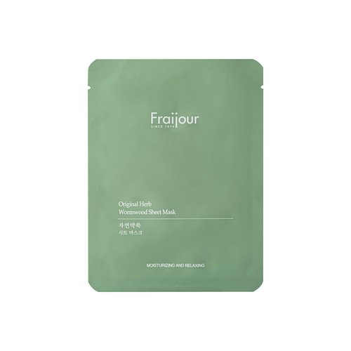Fraijour Original Herb Wormwood Sheet Mask 5EA, 23ml / 0.78 fl. oz.