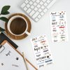 24 Sheets Monthly Planner Stickers Creative Journaling Stickers Aesthetic Calendar Planner Stickers for Calendars Planners Paper Book Decoration Accessories Scrapbooking
