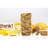 think! Protein Bars, High Protein Snacks, Gluten Free, Sugar Free Energy Bar with Whey Protein Isolate, Lemon Delight, Nutrition Bars Without Artificial Sweeteners, 2.1 Oz (10 Count)