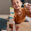 HABA Crooked Tower - 19 Wooden Blocks and 6 Wedges with Pattern Cards for Ages 4+(Made in Germany)