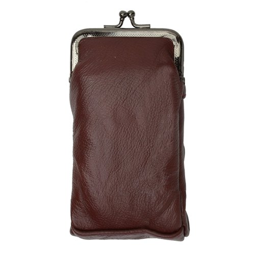 Marshal Fold Over Cigarette Case (Brown)