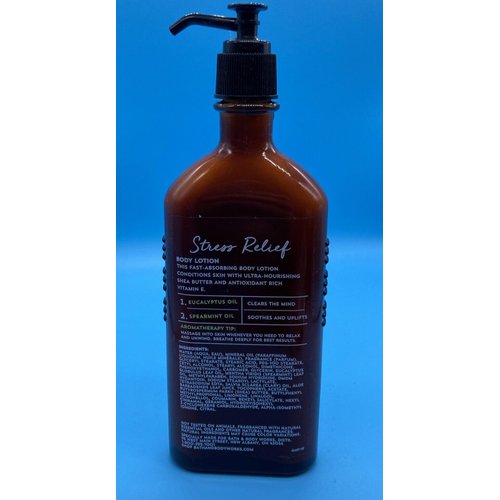 BATH & BODY WORKS STRESS RELIEF EUCALYPTUS SPEARMINT BODY LOTION 6.5 FL.OZ.
