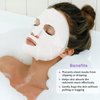 CONBELLA Ice Face Mask and 2PCS Silicone Face Mask Cover Set, Cooling Face Mask for Pain Relief, Migraine & Wisdom Tooth Surgery Reusable, Hot and Cold Ice Mask for Women Puffiness Swelling Beauty
