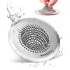 Sink Drain Strainer, Reversible Mesh Sink Strainer with 304 Stainless Steel, Wokdada Revolutionary Anti-Rust Kitchen Sink Strainer Food Catcher for Garbage Disposal Without Clogging