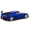 1:64 Scale Diecast Model Car Compatible with Koenigsegg Jesko Attack Blue Metallic Limited Edition by Tarmac T64G-TL052-BL