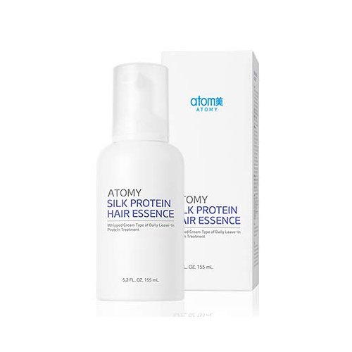 atomy silk protein hair esence | whipped cream type of daily leave-in protein treatment 5.2fl oz
