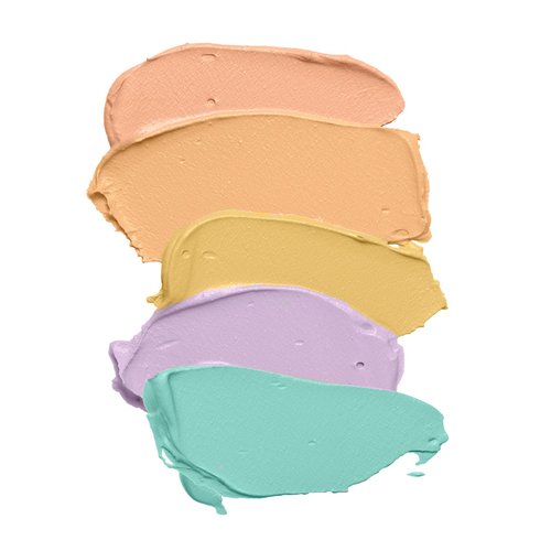 Magic Roulette Concealer - Color Corrector Concealer for Under-Eye Dark Circles, Redness, and Any Imperfections - 6 Colors: Green, White, Purple, Yellow, Peach, and Orange Color - 10g